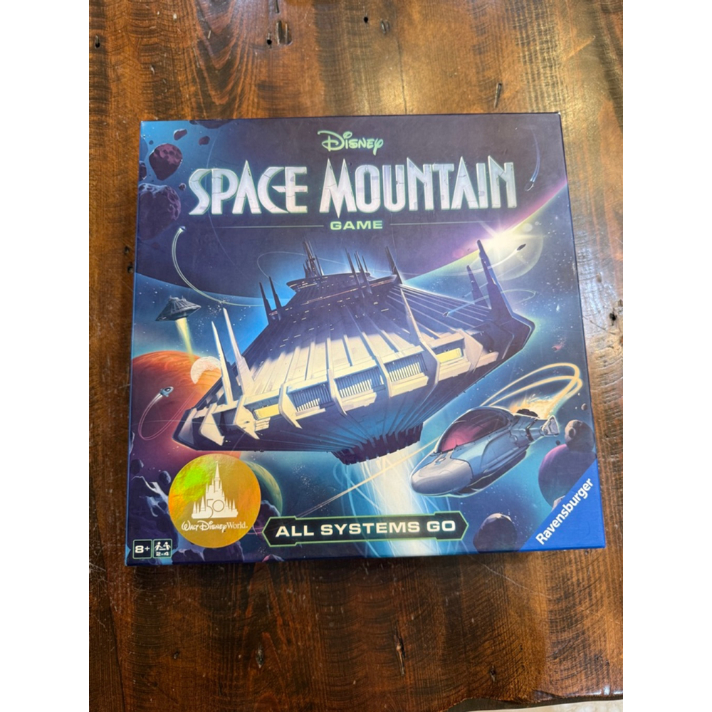 Unisex Ravensburger Disney Space Mountain Board Game One Size Blue